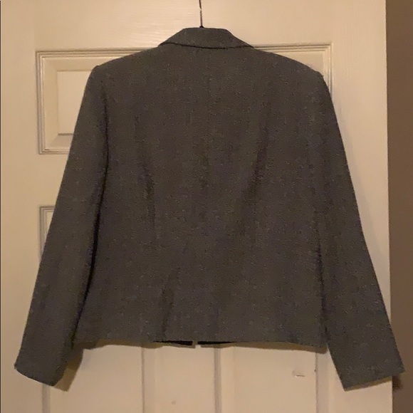 ⚜️ EUC Zip front ~ Tweed Blazer - Picture 4 of 4
